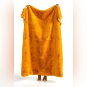 Anthro Sophie Faux Fur Throw